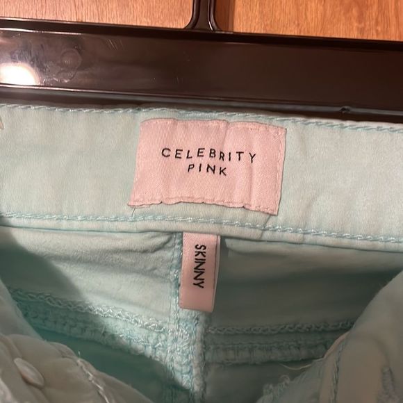•CELEBRITY PINK•baby blue skinny pants in size 1/25. - Picture 4 of 8